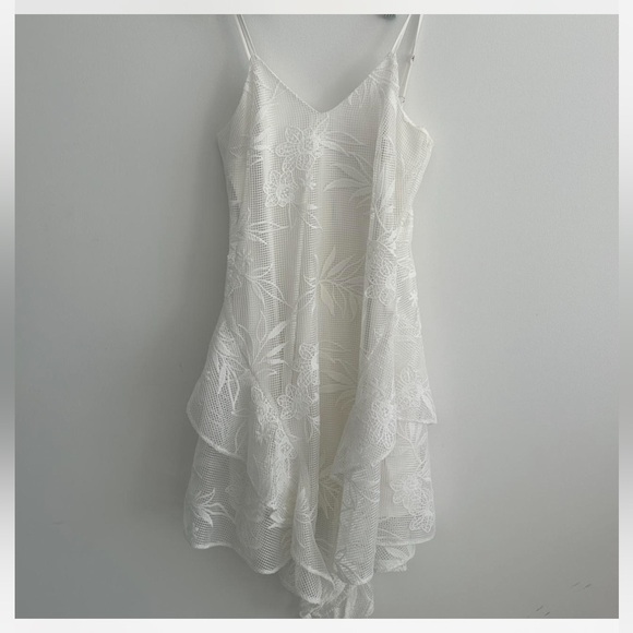 parker white lace dress - Picture 1 of 2